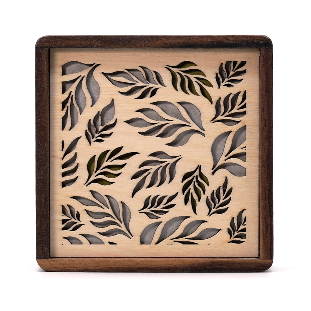 Veilleuse de table : Feuilles 1