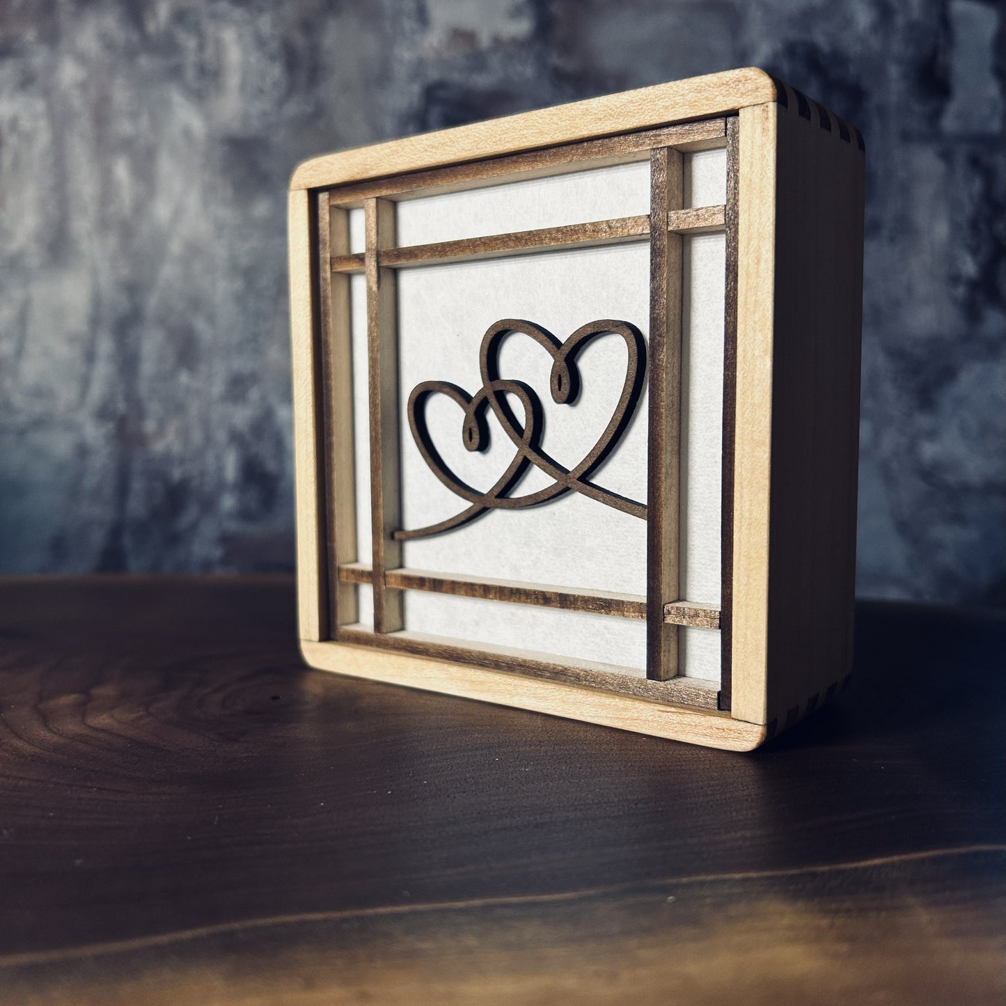 Veilleuse de table : Ligne Coeur 1