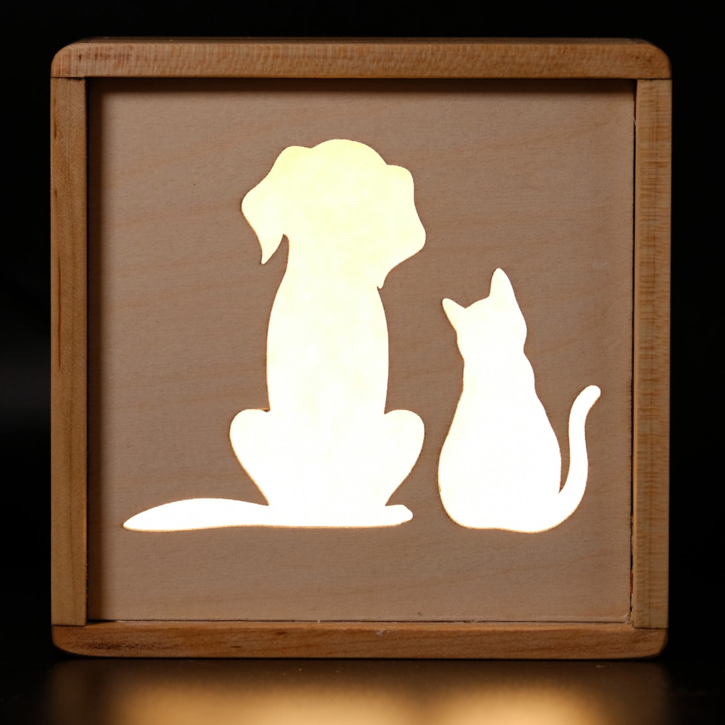 Veilleuse de table : Chien / Chat