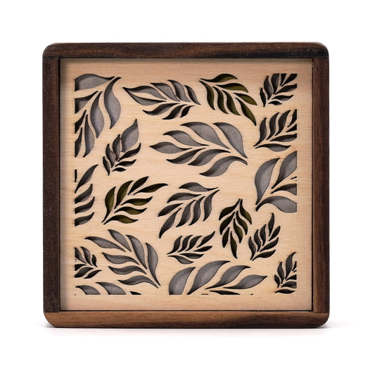 Veilleuse de table : Feuilles 1