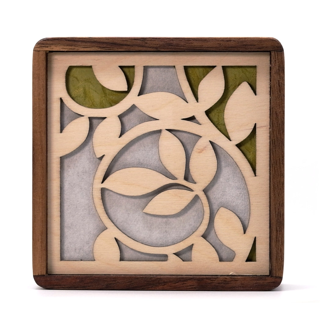 Veilleuse de table : Feuilles 2