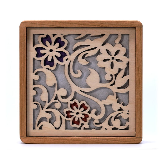 Veilleuse de table : Fleurs 2