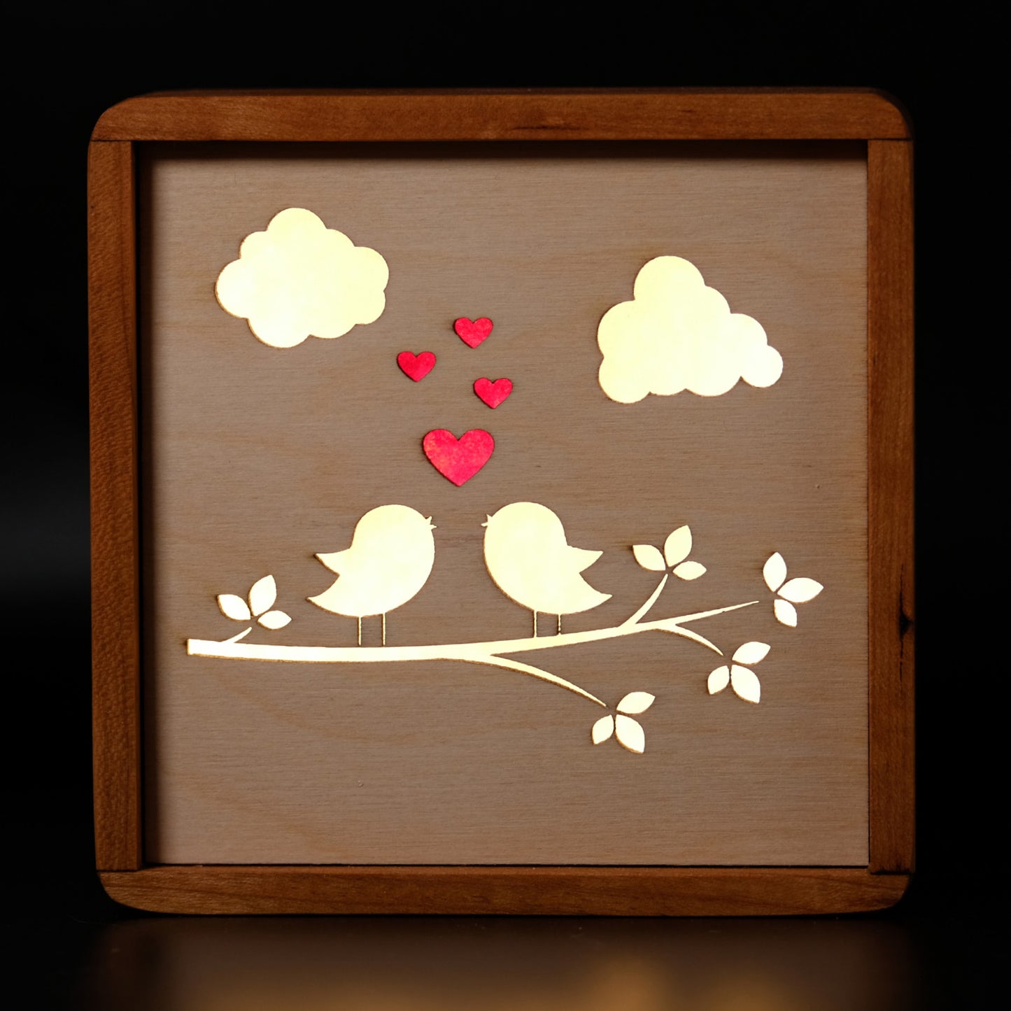 Veilleuse de table : Oiseaux 1